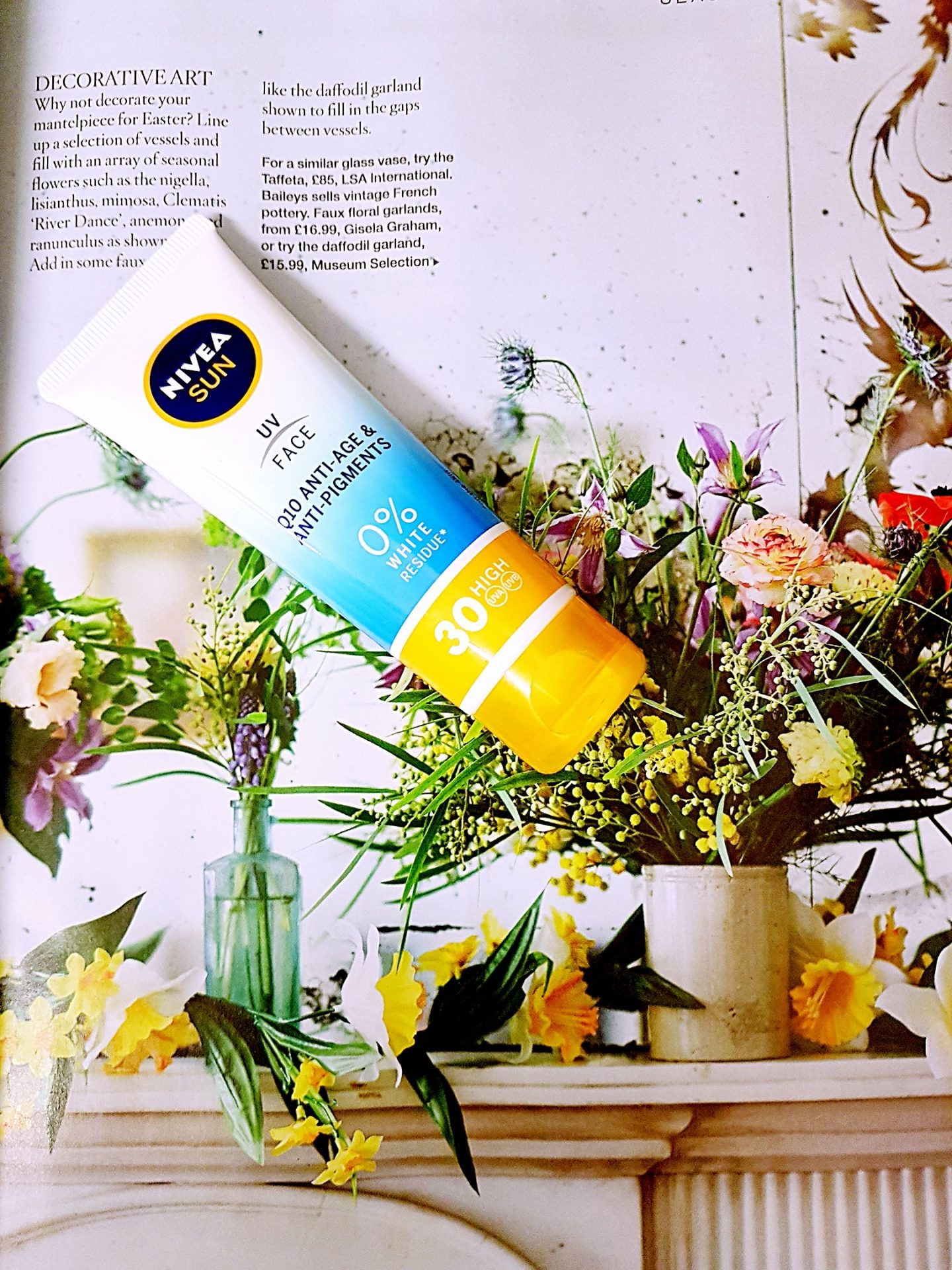 NIVEA SUN UV Face |No white residue sunscreen